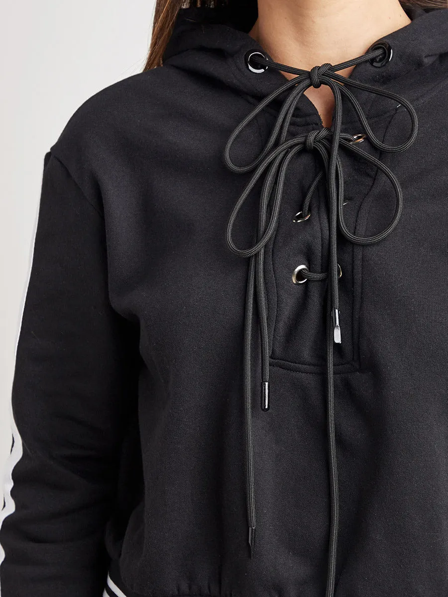 Stylish Black Sweatshirt
