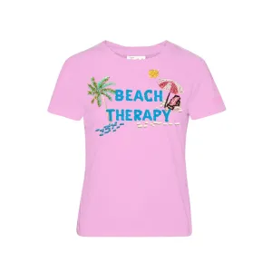 T-shirt Donna Rosa Beach Therapy