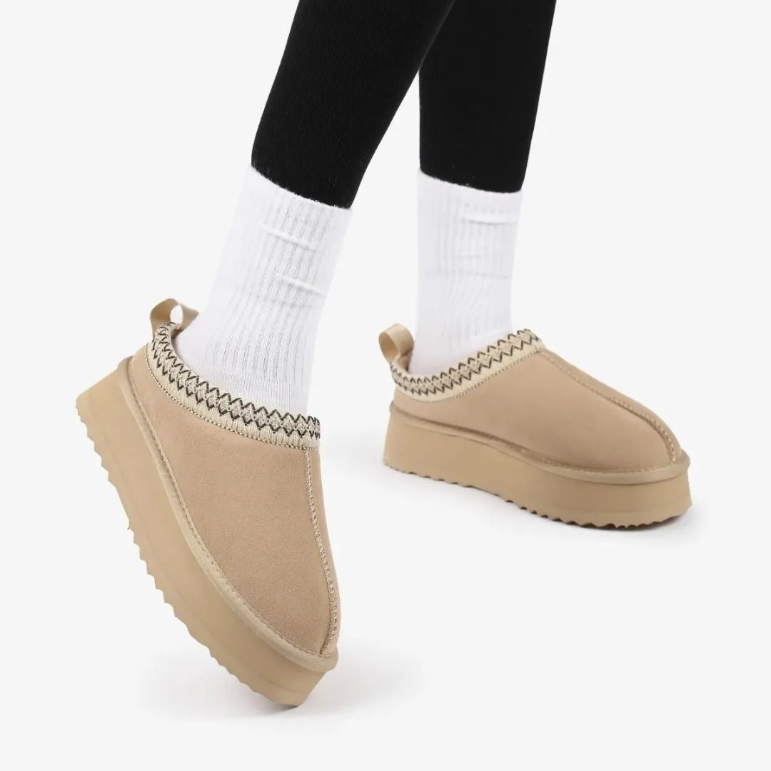 Tazzles - Low Platform Slippers