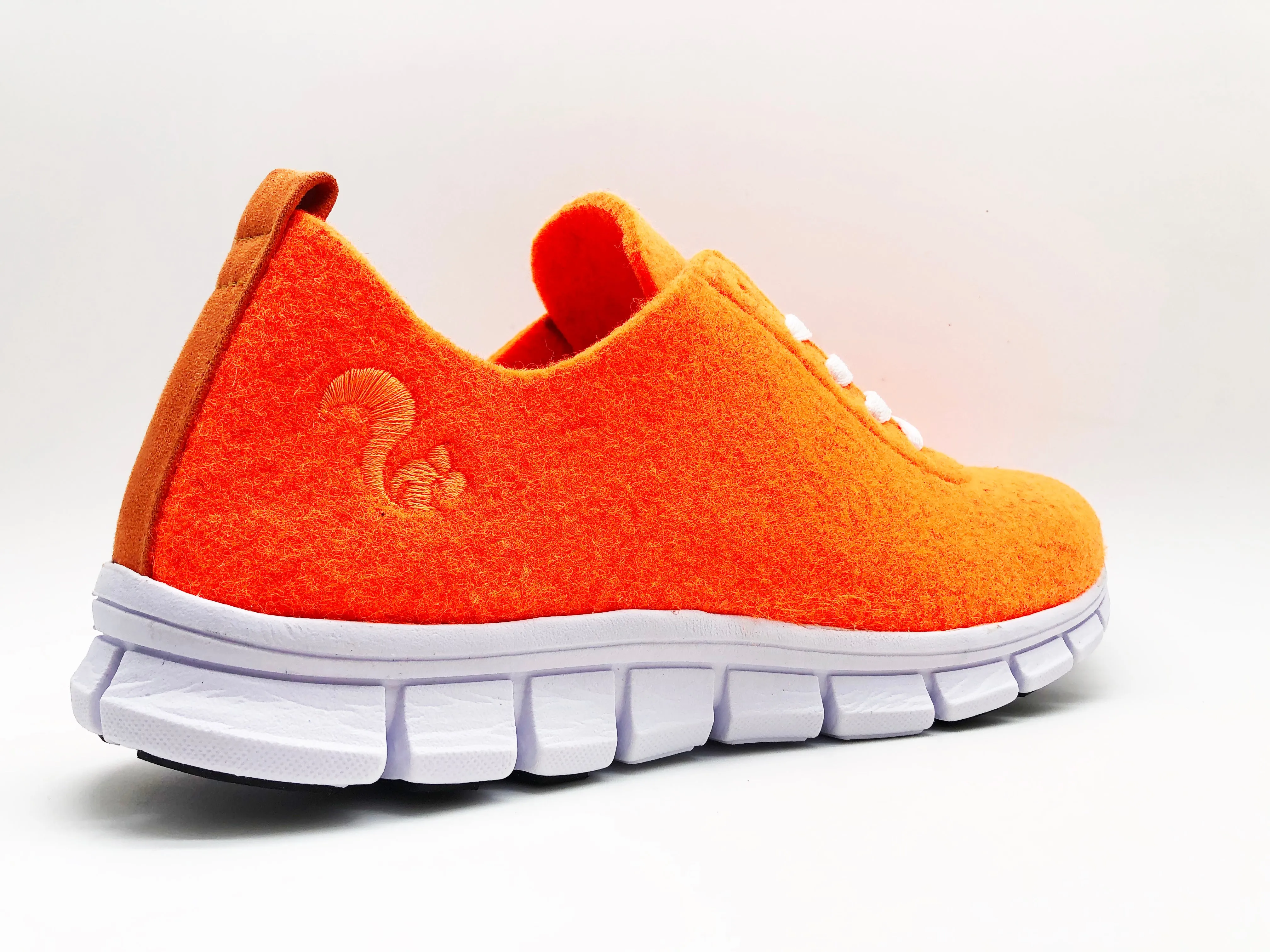 thies ® PET Sneaker neon orange | vegan aus recycelten Flaschen