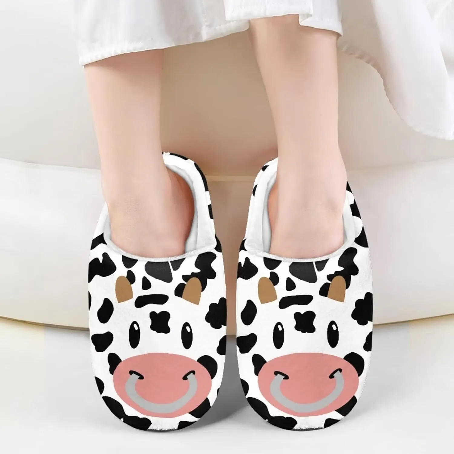 Toddler Cat Slippers, Non-Slip, Soft, Plush, Winter, US Toddler Size, Unisex, Children, Slippers
