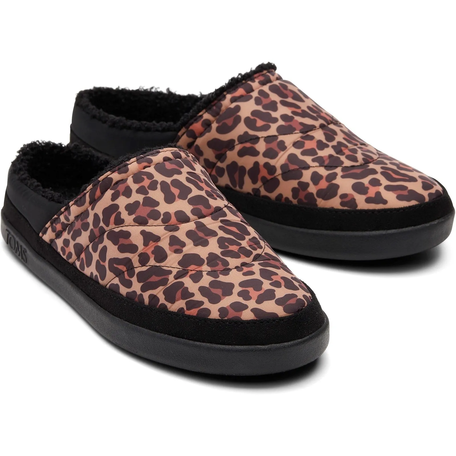 Toms Sage Ladies Fabric Mule Slippers