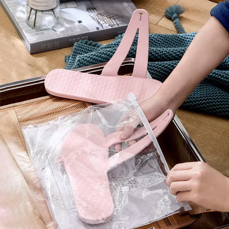TravelEase Foldable Slippers