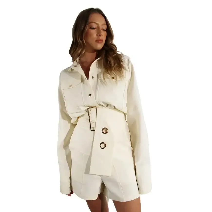 Uptown Jacket and Shorts Set