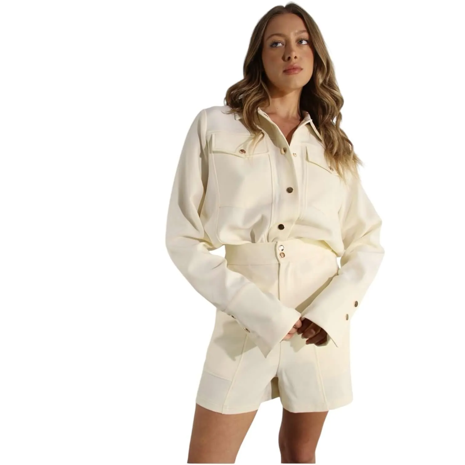 Uptown Jacket and Shorts Set