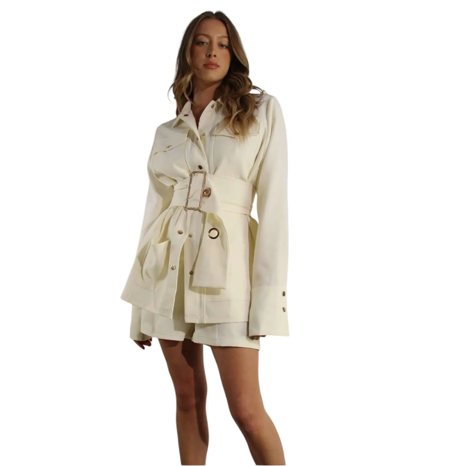 Uptown Jacket and Shorts Set