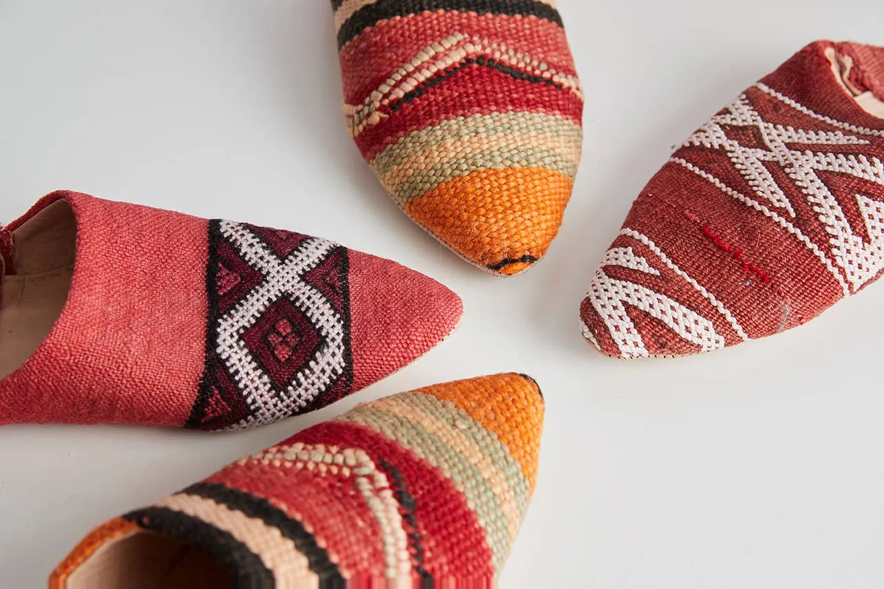 Verve Culture - Moroccan Kilim Slippers