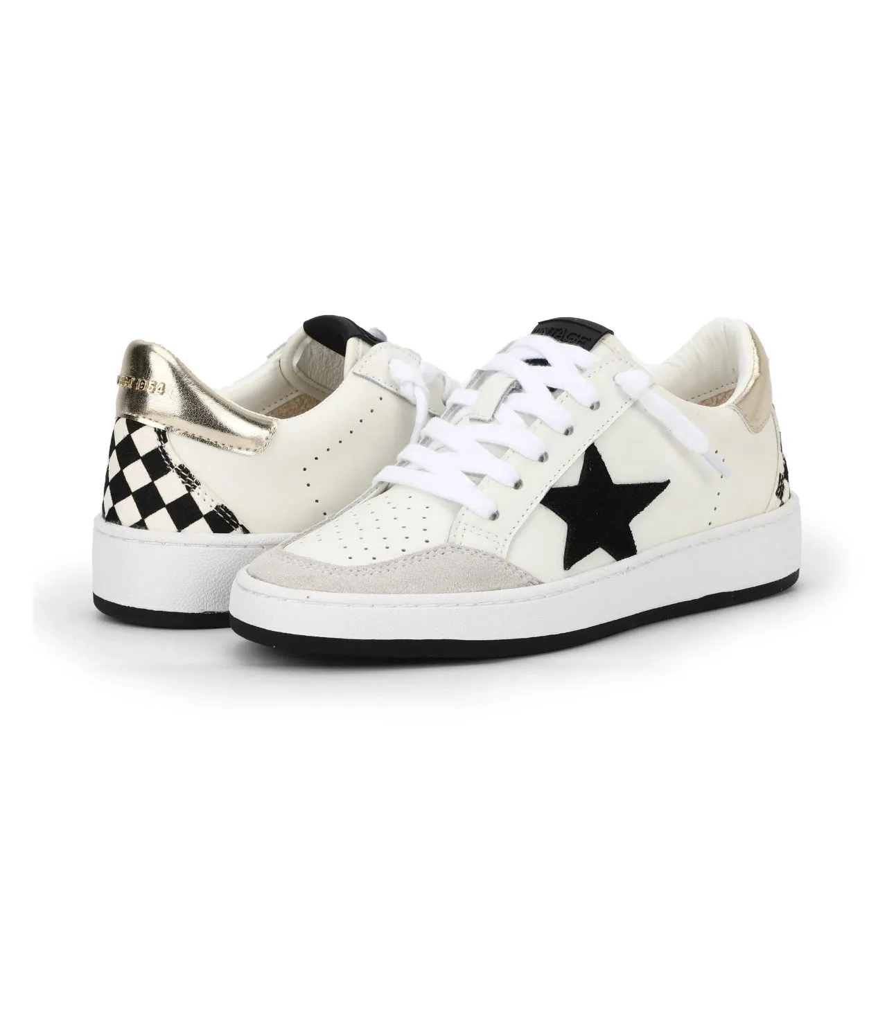 Vintage Havana Gillian Checkered Sneaker