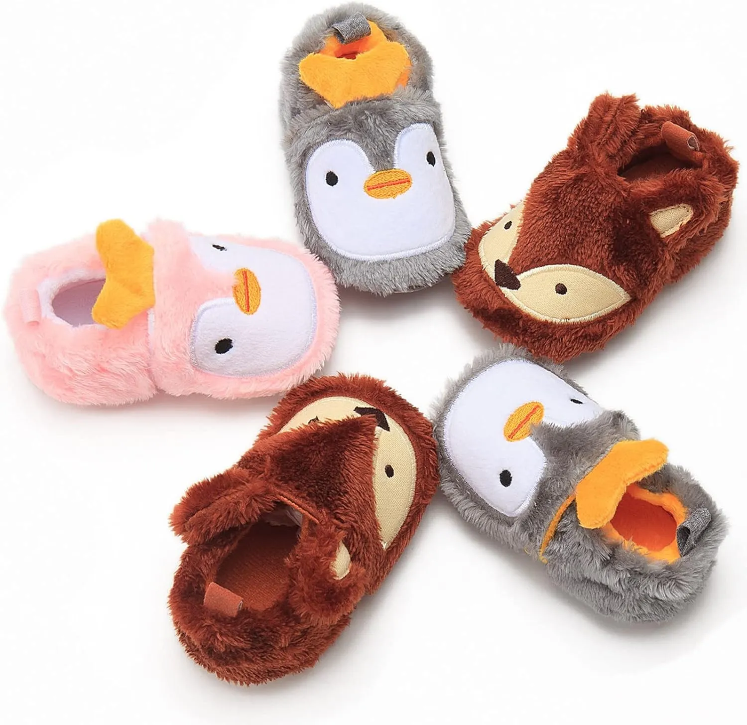 Warm Winter Baby Shoes Cute Shape Christmas Baby Shoes Baby Soft Sole Slippers Slippers for Toddlers