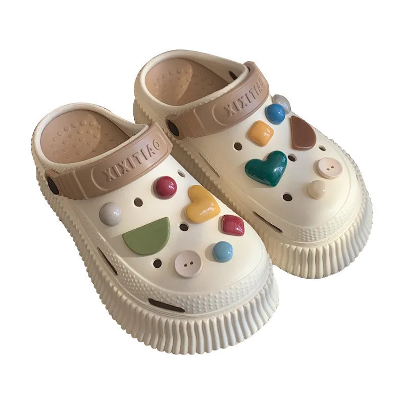 Wholesale EVA Soft Platform Hole Shoes