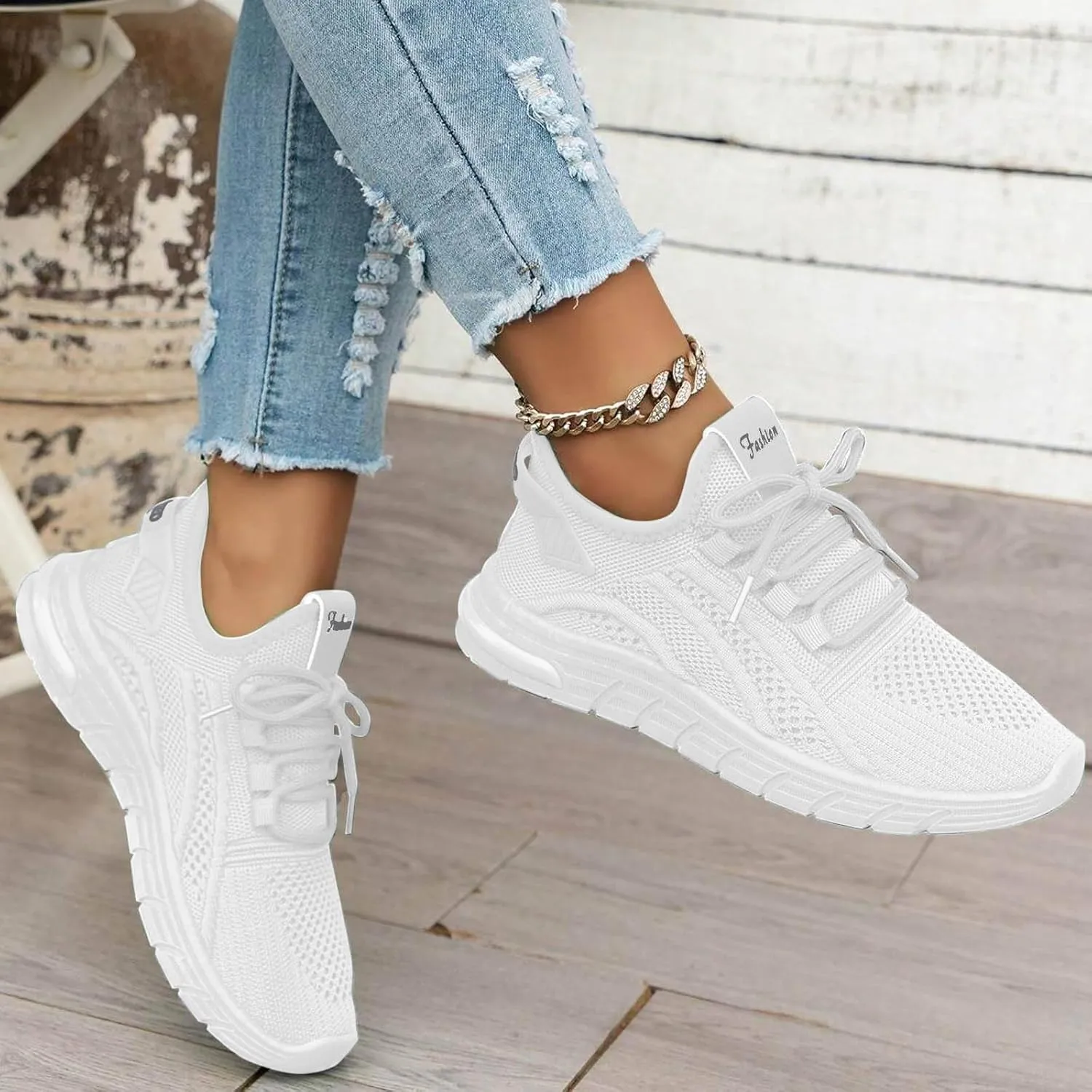 Women Sneakers Women's Walking Shoes Running Tennis Shoes Non Slip Comfortable Breathable Workout Sports Athletic Sneakers