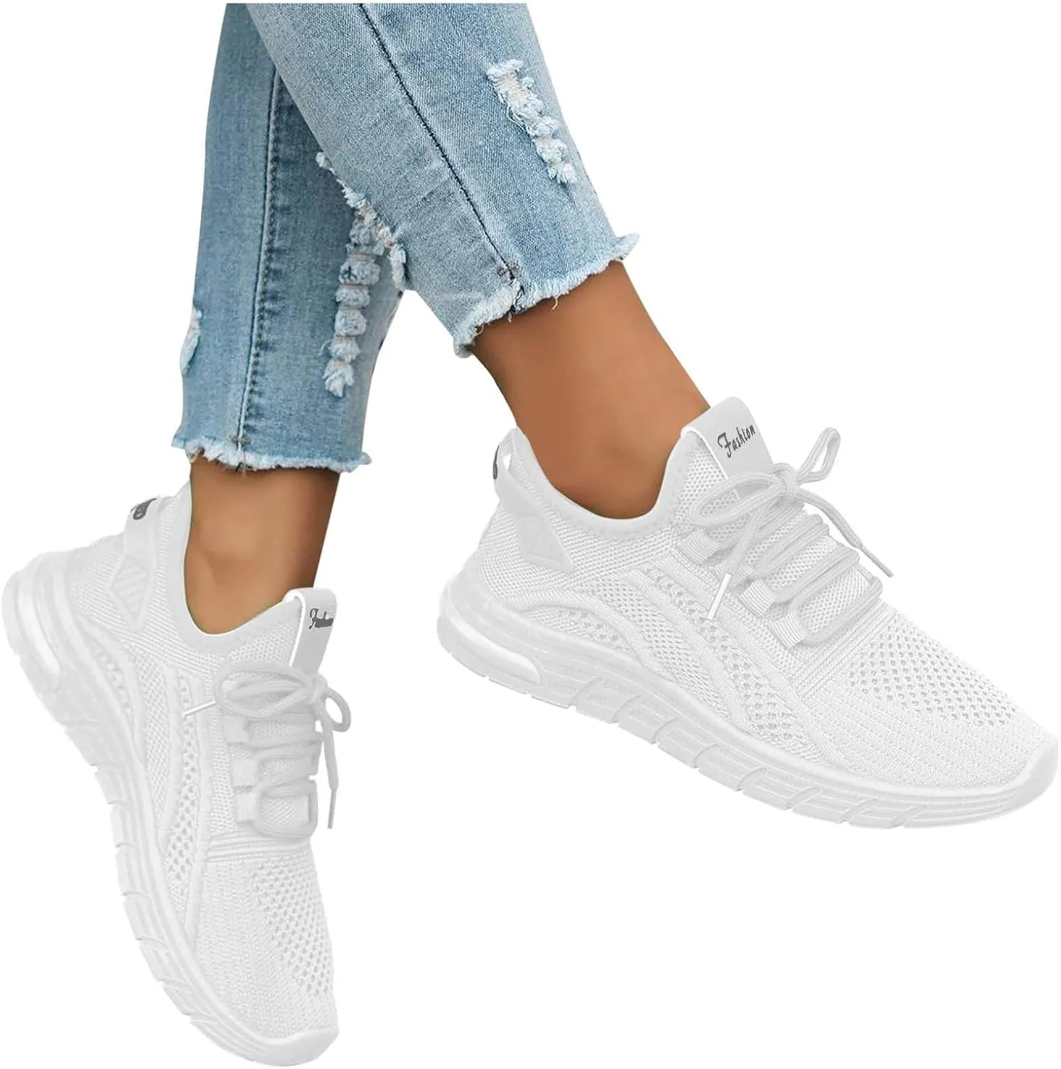 Women Sneakers Women's Walking Shoes Running Tennis Shoes Non Slip Comfortable Breathable Workout Sports Athletic Sneakers