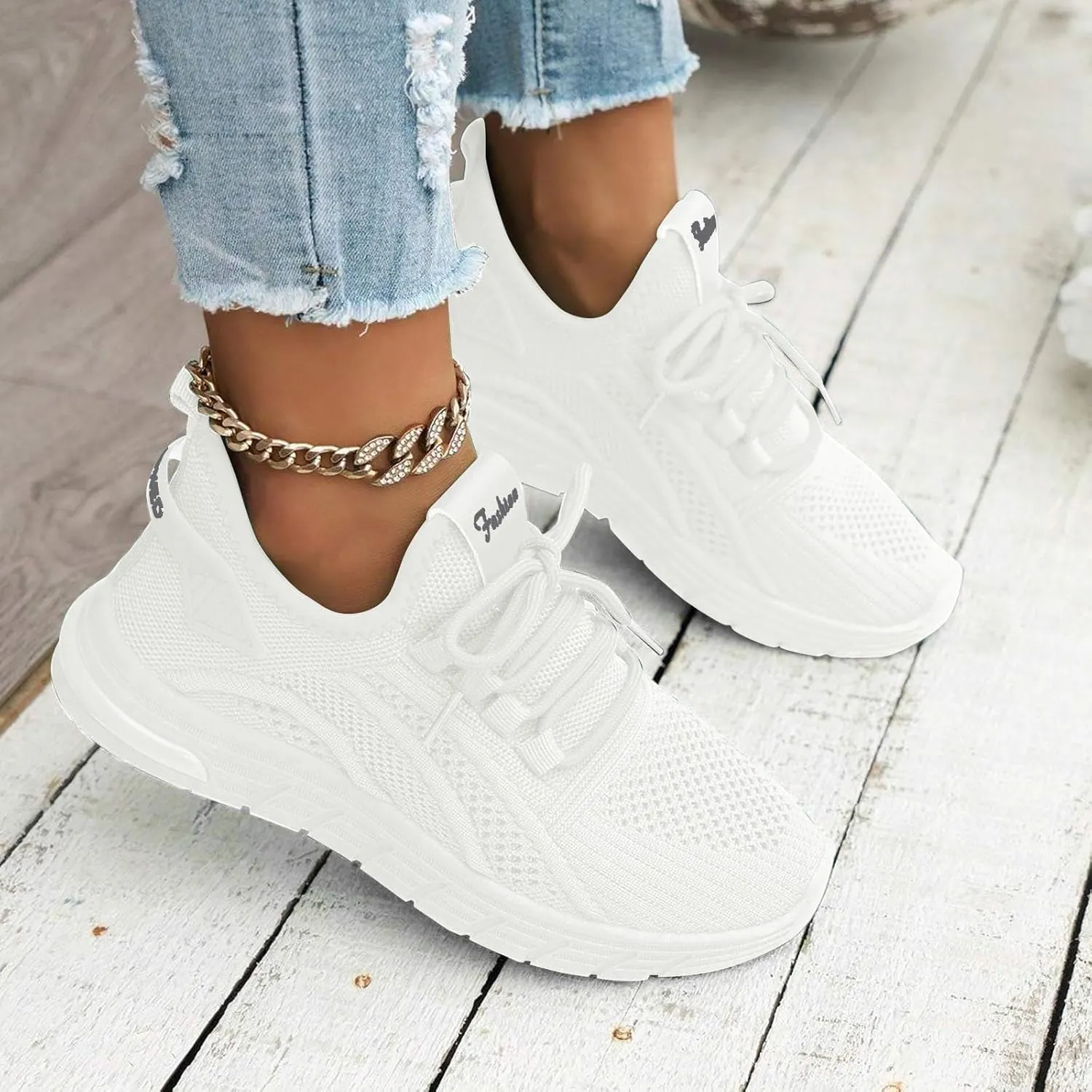 Women Sneakers Women's Walking Shoes Running Tennis Shoes Non Slip Comfortable Breathable Workout Sports Athletic Sneakers
