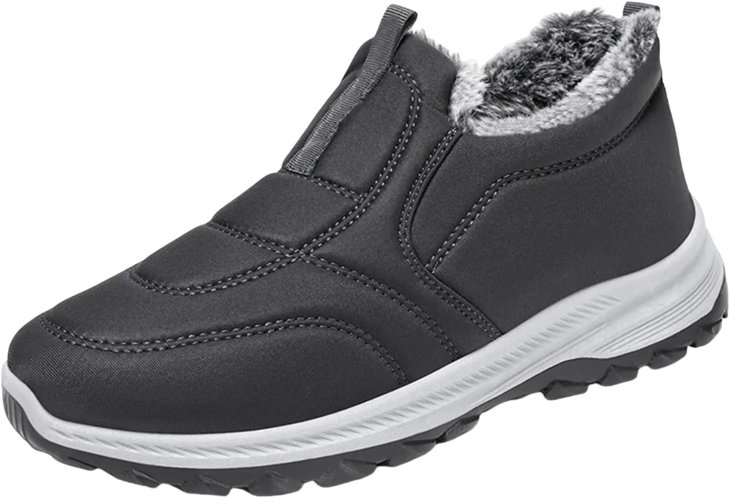 Womens Boots Winter Cute Adults Slip On Waterproof Boots Womens Ankle Ladies Barefoot Shoes Grounded Footwear Hiking Water Shoes for Women Men Snow Booties