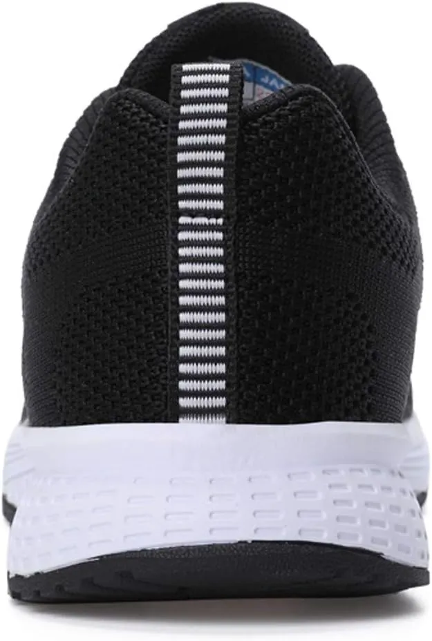 Womens Lace Up Running Shoes Non Slip Walking Shoes Slip On Shoes Women Mesh Ladies Casual Shoes Black Sneakers Red Tennis Shoe Cross Trainer Shoe