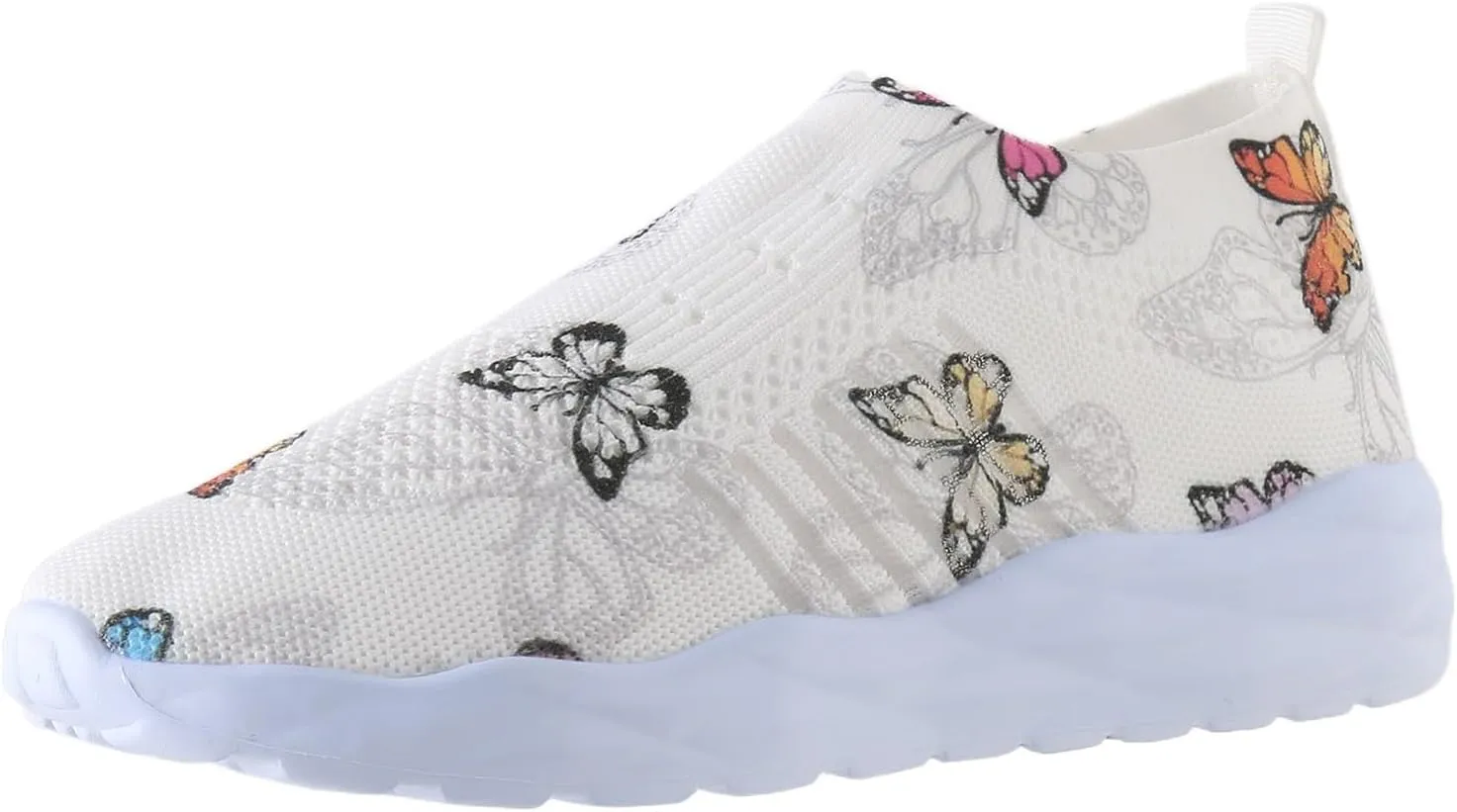 Womens Walking Shoes Slip on Memory Foam Non Slip Arch Support Running Shoes Breathable Mesh Sports Workout Tennis Shoes Ladies 2024 Fashion Sneakers