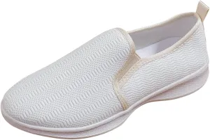 Womens Walking Shoes Slip on Non Slip Memory Foam Comfortable Running Shoes Breathable Mesh Sports Workout Tennis Shoes Fashion Lace Up Sneakers