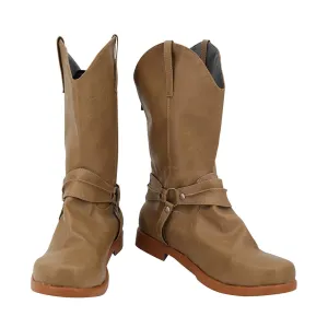 Wonka Obi-Wan Kenobi Cosplay Shoes Boots Halloween Costumes Accessory Custom Made